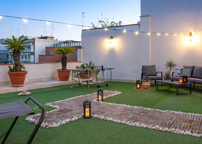 Apartamento 150mq Rooftop Paradise - Spacious Private Terrace Bari