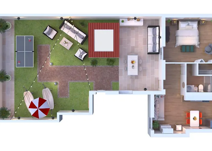 Апартаменты 150mq Rooftop Paradise - Spacious Private Terrace